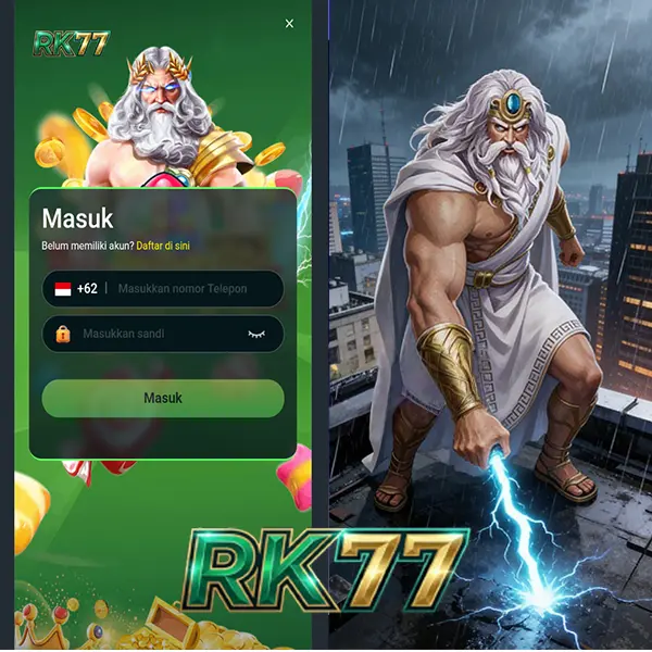 rk77 Masuk